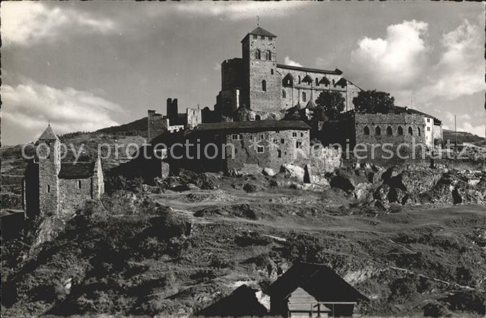 Sion VS Le Chateau de Valere et la Chapelle de Tous les Saints
