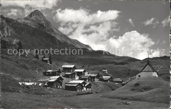 Bettmeralp VS mit Bettmerhorn und Kapelle