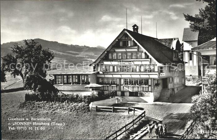 Hemberg SG Gasthaus und Ferienheim zur Sonne