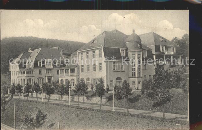 Bad Gottleuba-Berggiesshuebel Heilstaette Maennerhaeuser