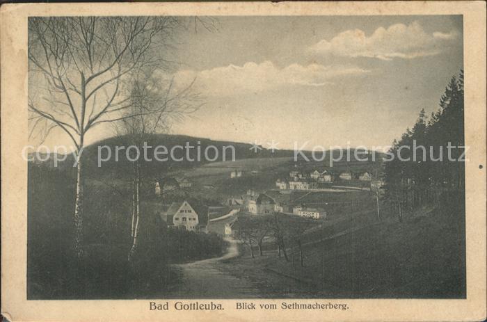 Bad Gottleuba-Berggiesshuebel Blick vom Sethmacherberg
