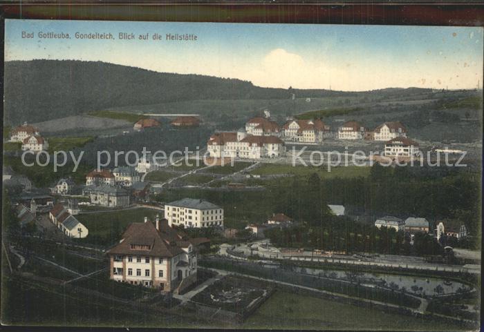 Bad Gottleuba-Berggiesshuebel Heilstaette Gesamtansicht