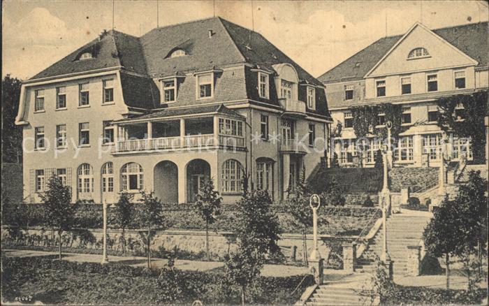 Bad Gottleuba-Berggiesshuebel Heilstaette Maennerhaeuser 2 und 4