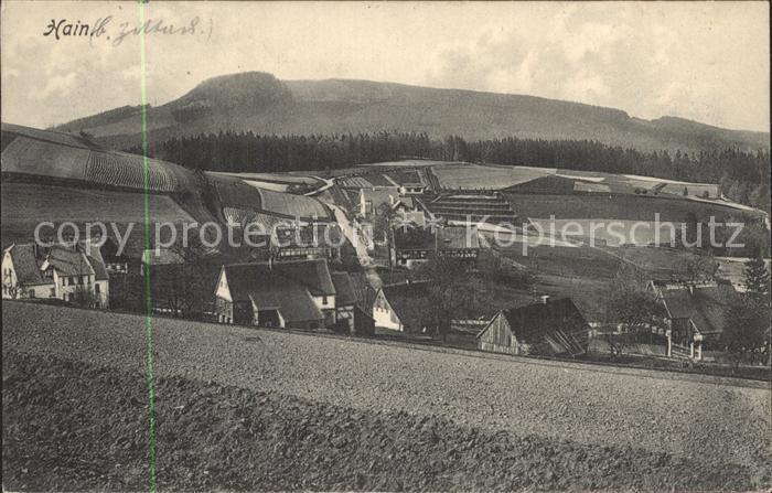 Hain Oybin Dorfansicht