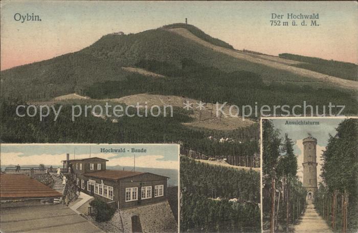 Oybin Sachsen Hochwald Aussichtsturm
