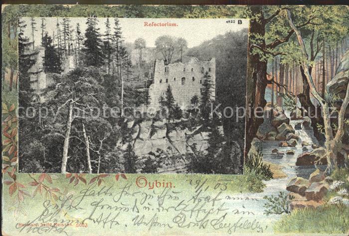 Oybin Sachsen Refectorium