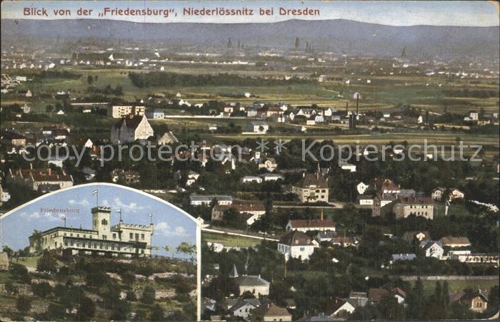 Niederloessnitz Blick von der Friedensburg