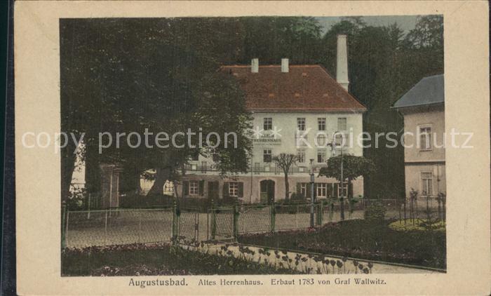 Augustusbad-Liegau Altes Herrenhaus