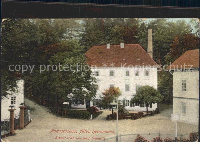 Augustusbad-Liegau Altes Herrenhaus