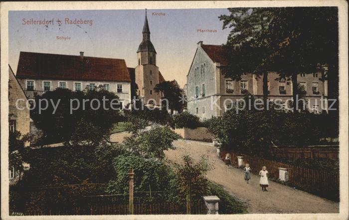 Seifersdorfer Tal SchuleKirche Pfarrhaus