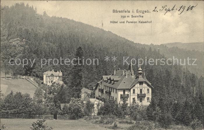 Baerenfels Erzgebirge Hotel und Pension Kaiserhof