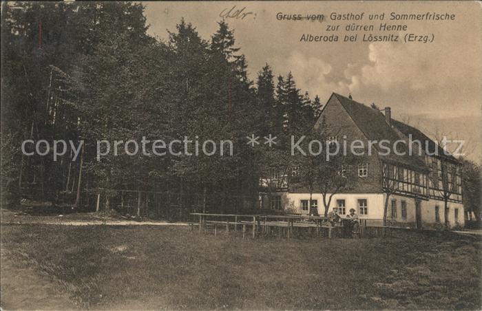 Alberoda Aue Gasthof zur duerren Henne