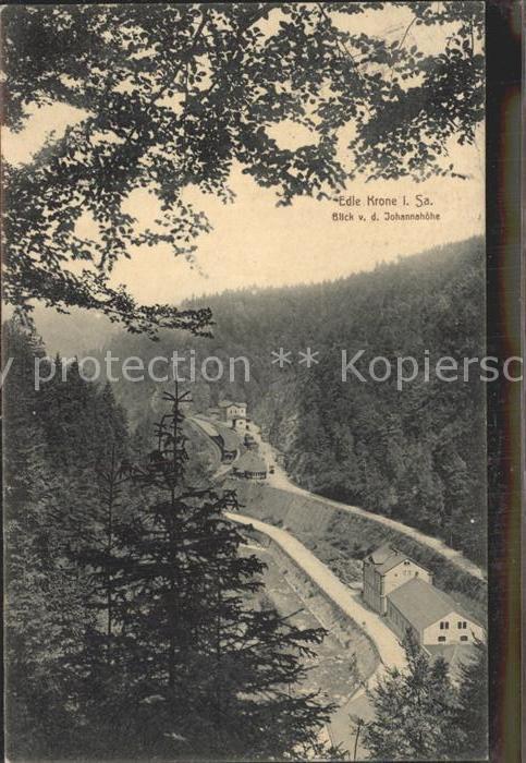 Edle Krone Blick von der Johannshoehe