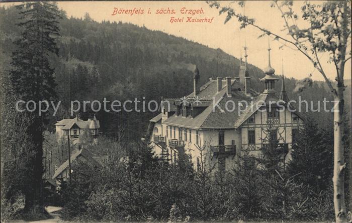 Baerenfels Erzgebirge Hotel Kaiserhof
