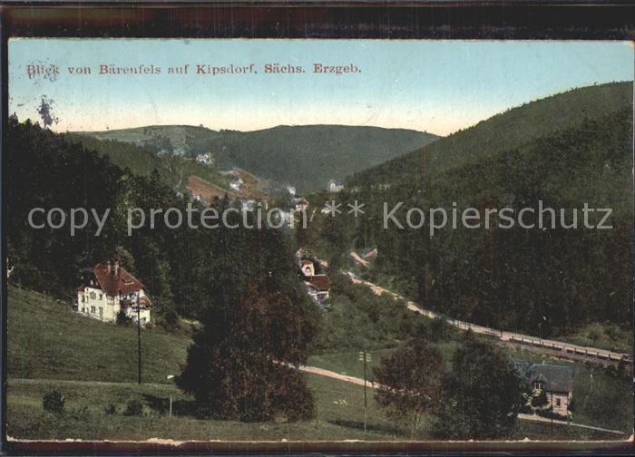 Baerenfels Erzgebirge Kipsdorf