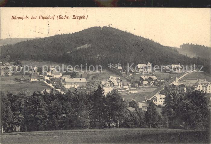 Baerenfels Erzgebirge Dorfansicht