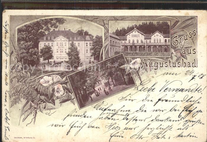 Augustusbad-Liegau Kurhaus und Park