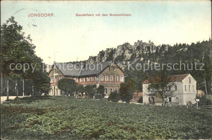 Jonsdorf Gondelfahrt mit den Nonnenfelsen