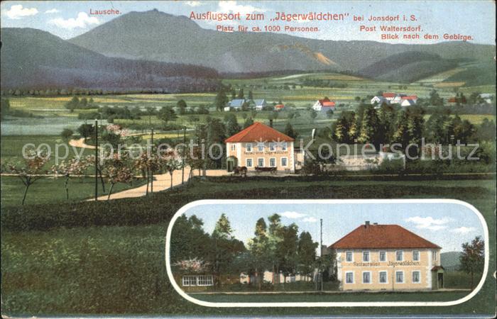 Bertsdorf-Hoernitz Ausflugsort Restaurant Jaegerwaeldchen Lausche Gebirge