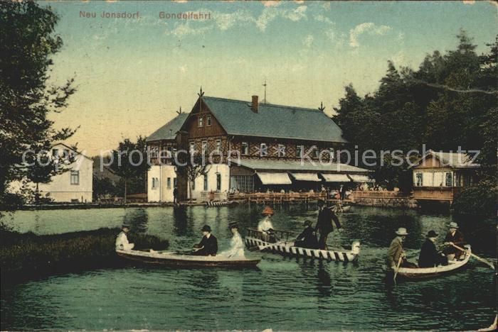 Jonsdorf Hotel Gondelfahrt Teich Ruderboot