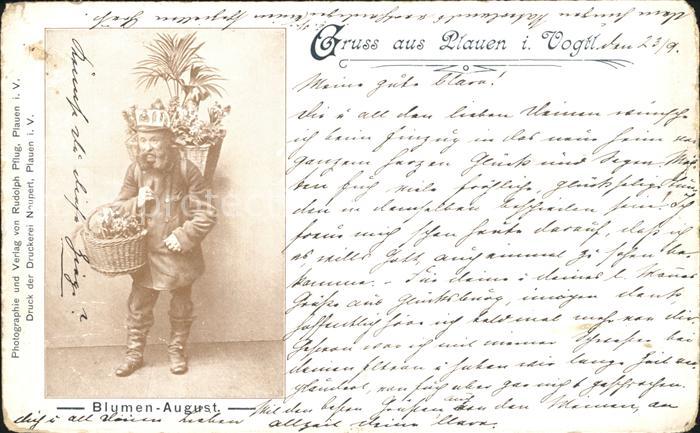 Plauen Vogtland Blumen August Reichspost