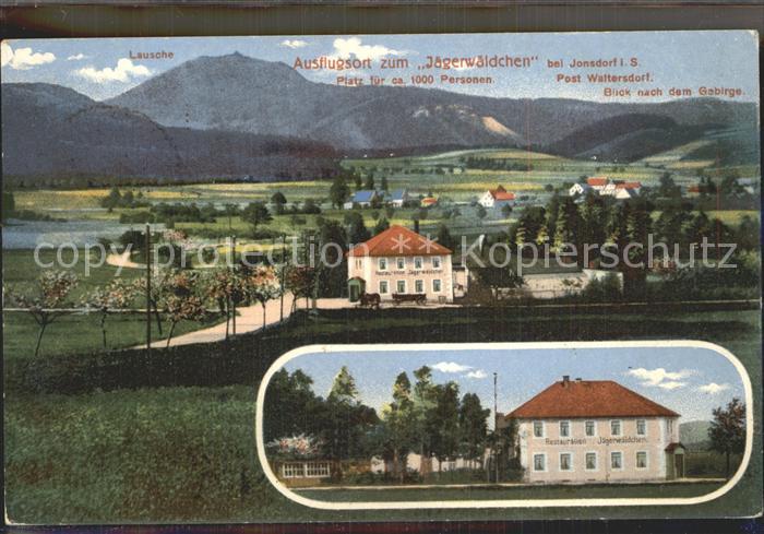 Bertsdorf-Hoernitz Ausflugsort Restaurant Jaegerwaeldchen Lausche Zittauer Gebir