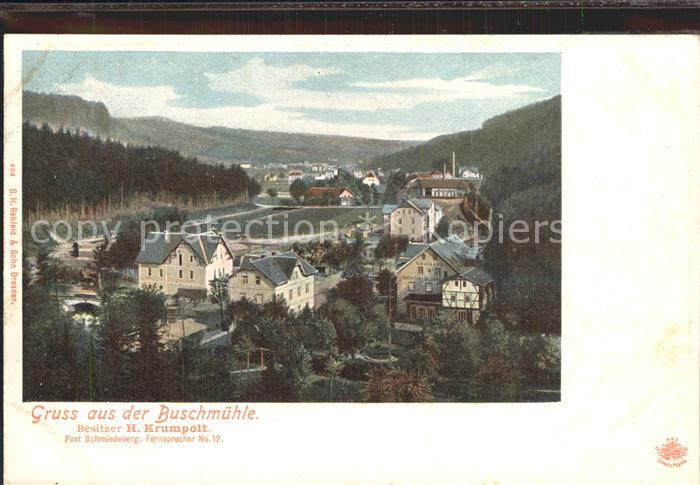 Schmiedeberg  Dippoldiswalde Buschmuehle