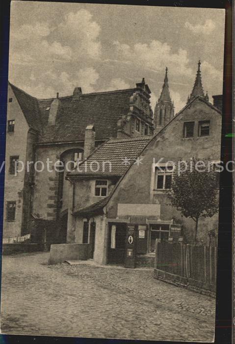 Alt Meissen Elbe Motiv Burglehn Serie Saechsische Heimatschutz Postkarten