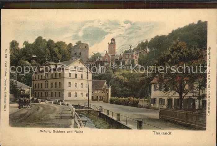 Tharandt Schule Schloss Ruine