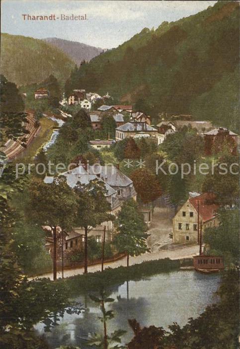 Tharandt Badetal Schlossteich