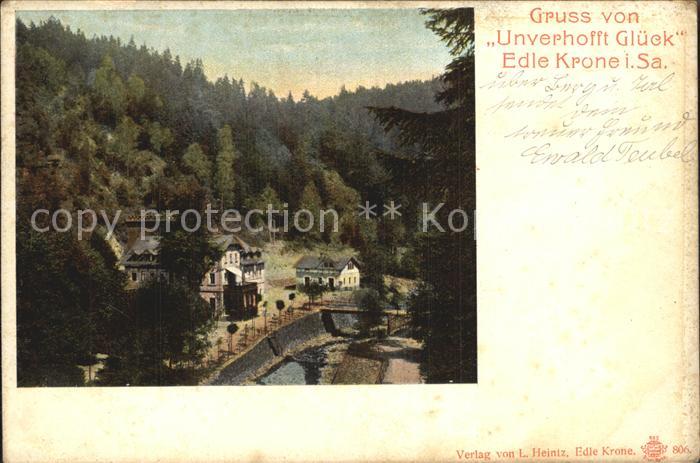 Edle Krone Gaststaette Unverhofft Glueck