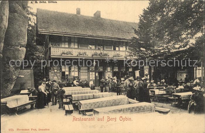 Oybin Sachsen Restaurant auf dem Berg Oybin