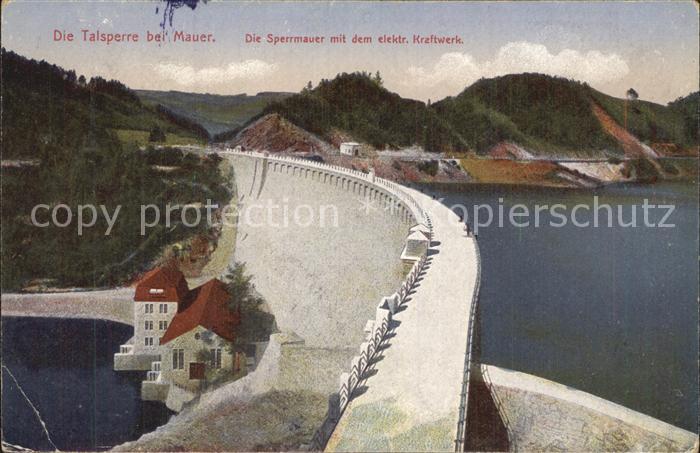 Hirschberg Jelenia Gora Talsperre Mauer