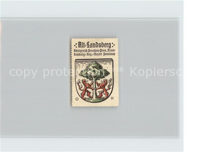 Landsberg Ostbrandenburg Koenigreich Preussen