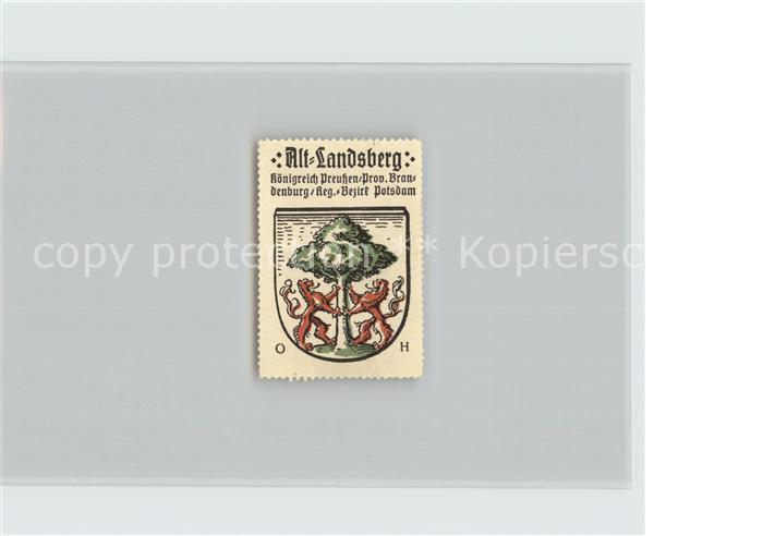 Landsberg Ostbrandenburg Koenigreich Preussen Bezirk Potsdam