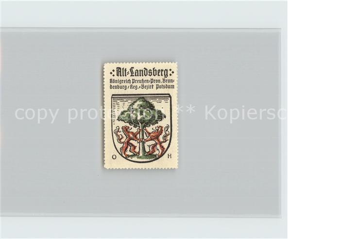 Landsberg Ostbrandenburg Koenigreich Preussen Bezirk Potsdam