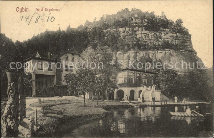 Oybin Sachsen Hotel Engelmann Berg Oybin Teich Zittauer Gebirge