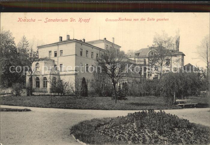 Kreischa Sanatorium Dr Krapf Grosses Kurhaus