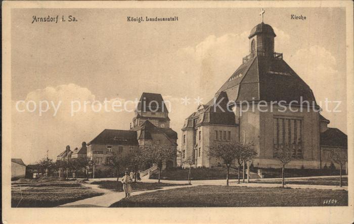 Arnsdorf Dresden Kgl Landesanstalt Kirche