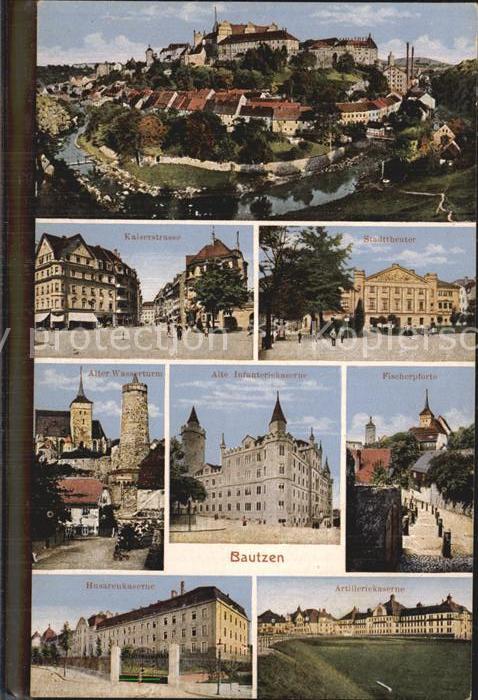 Bautzen Sachsen Altstadt Schloss Ortenburg Kaiserstrasse Theater Alter Wassertur