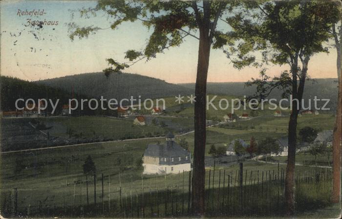 Rehefeld-Zaunhaus Panorama mit Kgl Jagdschloss