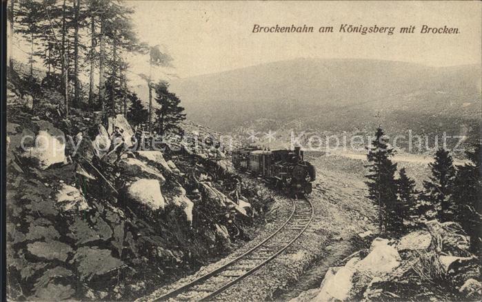 Brockenbahn Koenigsberg Brocken