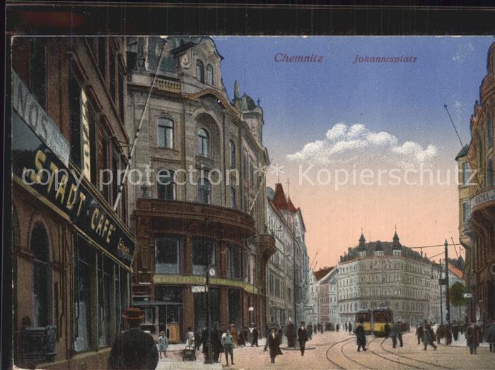 CHEMNITZ Sachsen Johannisplatz
