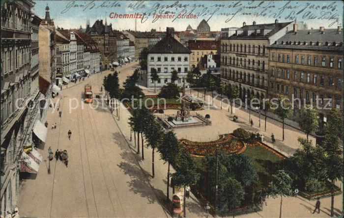 CHEMNITZ Sachsen Theaterstrasse