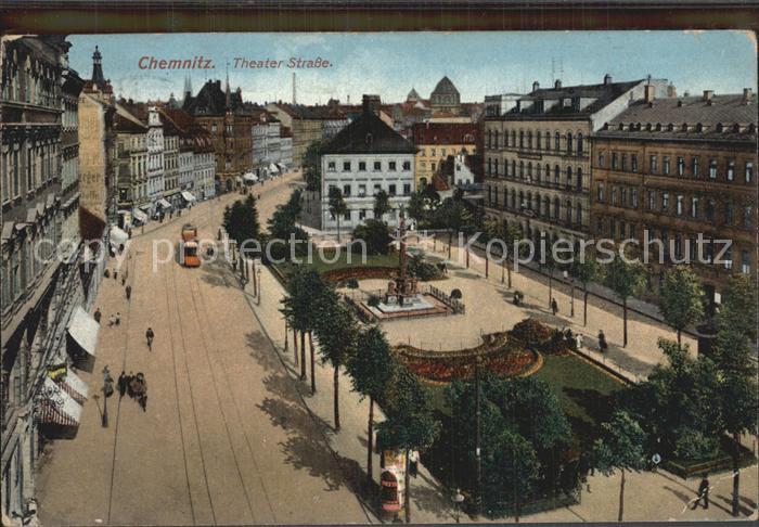 CHEMNITZ Sachsen Theaterstrasse