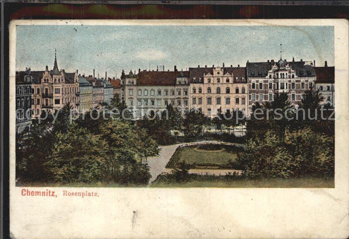 CHEMNITZ Sachsen Rosenplatz