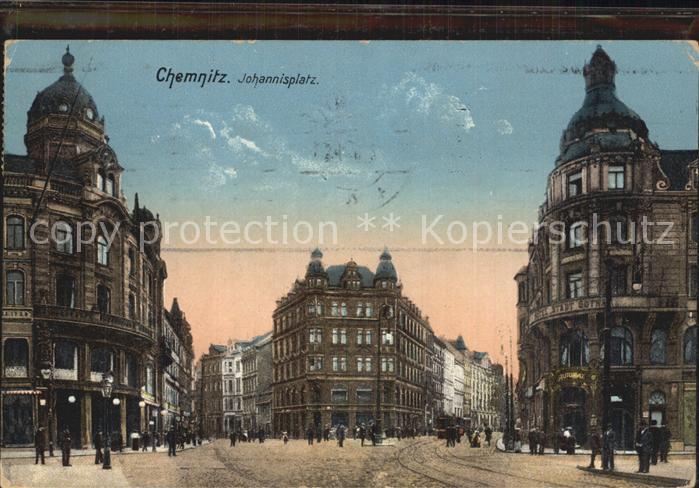CHEMNITZ Sachsen Johannisplatz