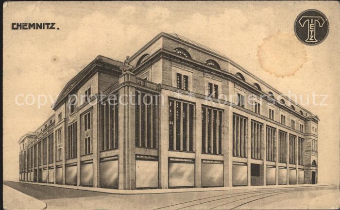 CHEMNITZ Sachsen Warenhaus Tietz