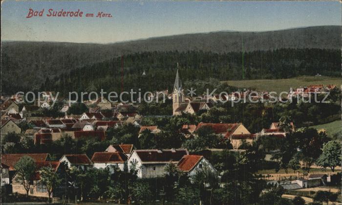 Bad Suderode Harz Ortsansicht Kirche
