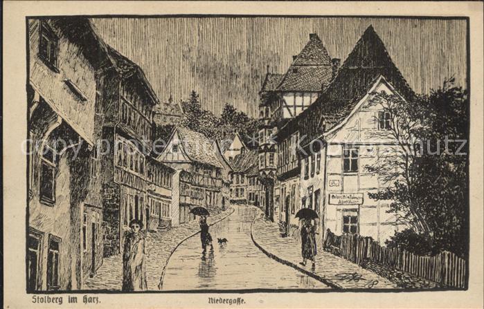 Stolberg Harz Niedergasse
